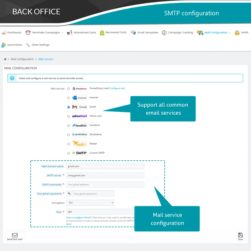 Giới thiệu mô-đun PrestaShop nhắc nhở giỏ hàng bỏ quên