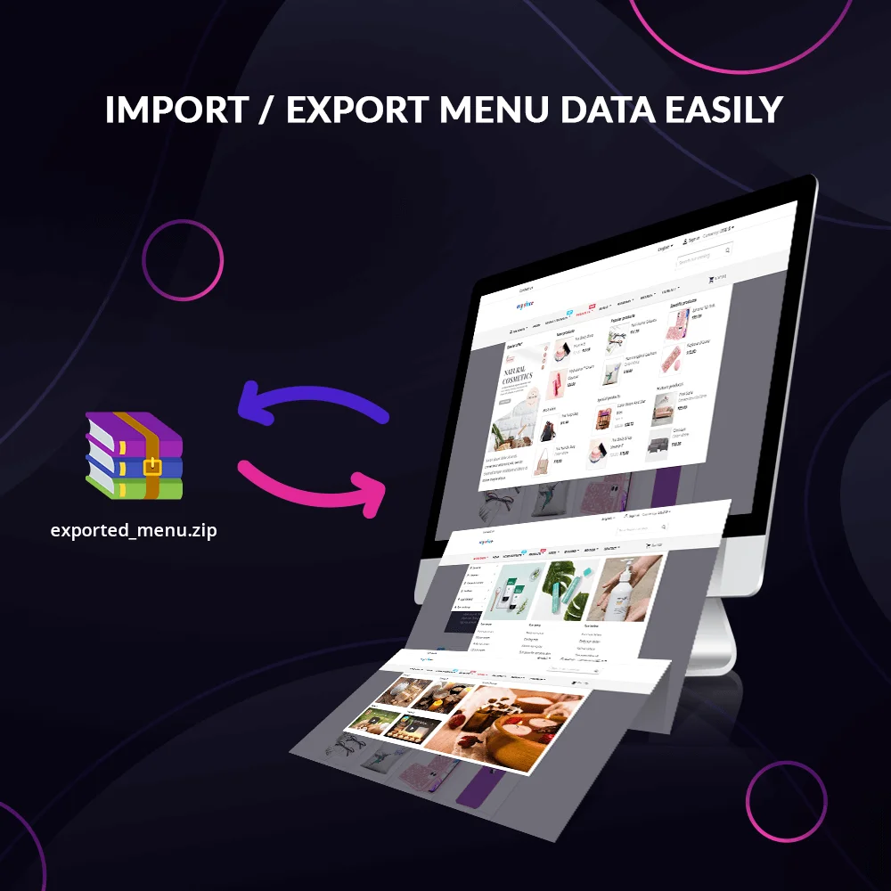 Introduce PrestaShop mega menu module