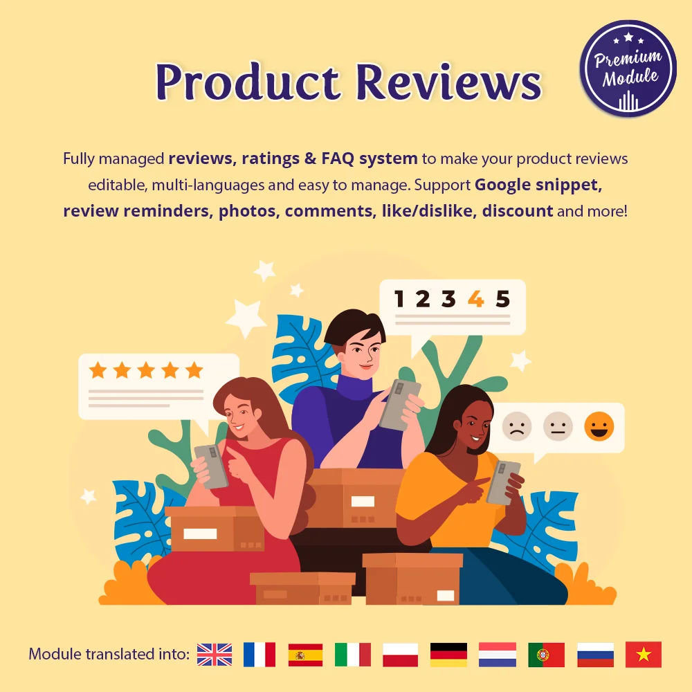 Introduce PrestaShop customer review module Introduce PrestaShop customer review module