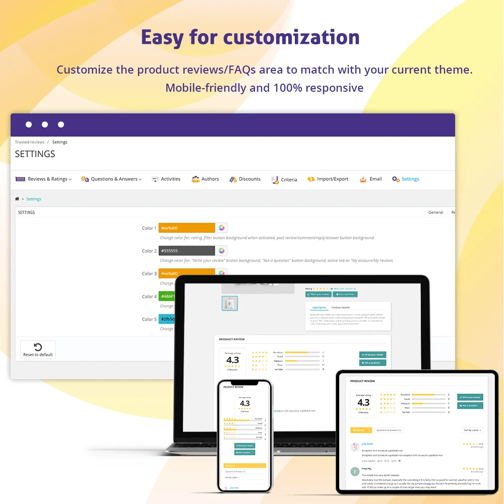 Introduce PrestaShop customer review module
