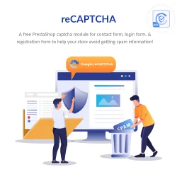 reCAPTCHA - giải pháp bảo mật cho PrestaShop