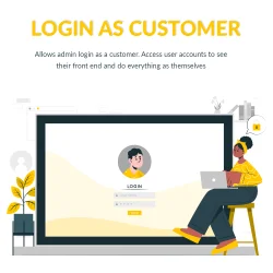Introduce PrestaShop login as customer module