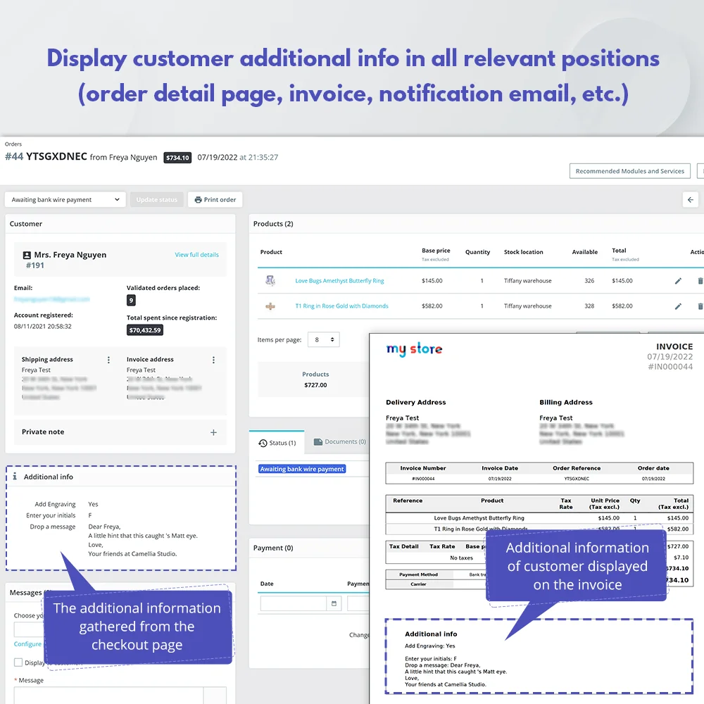 Introduce PrestaShop custom field module