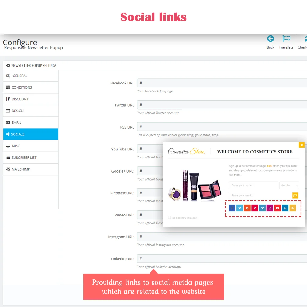 Introduce PrestaShop newsletter popup module