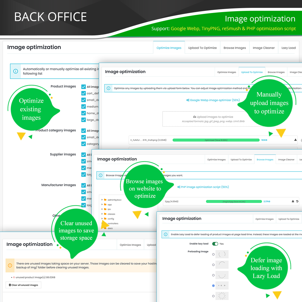 Introduce PrestaShop speed optimization module