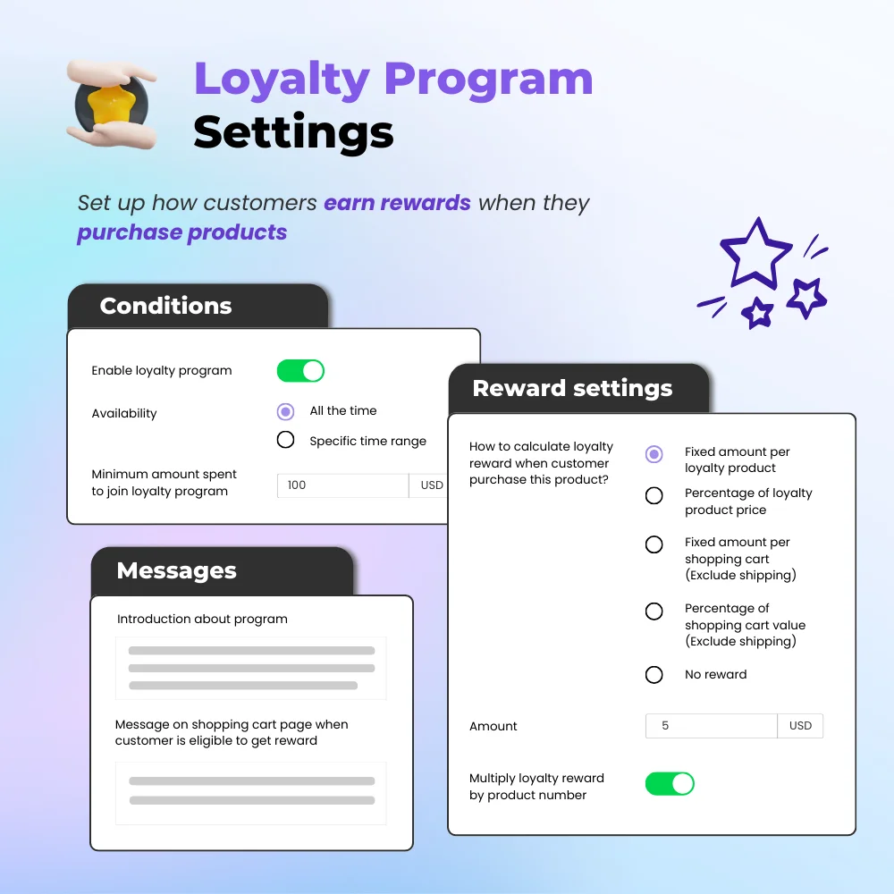 Giới thiệu chương trình Loyalty từ phần phụ trợ