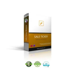 Sale Ticker – Display REAL TIME sales module