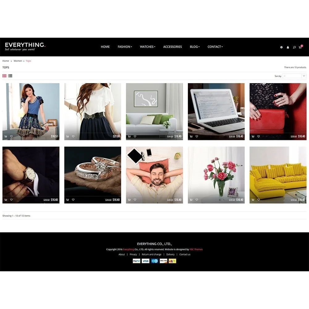 Everything – Multi purpose Prestashop theme Everything – Multi purpose Prestashop theme