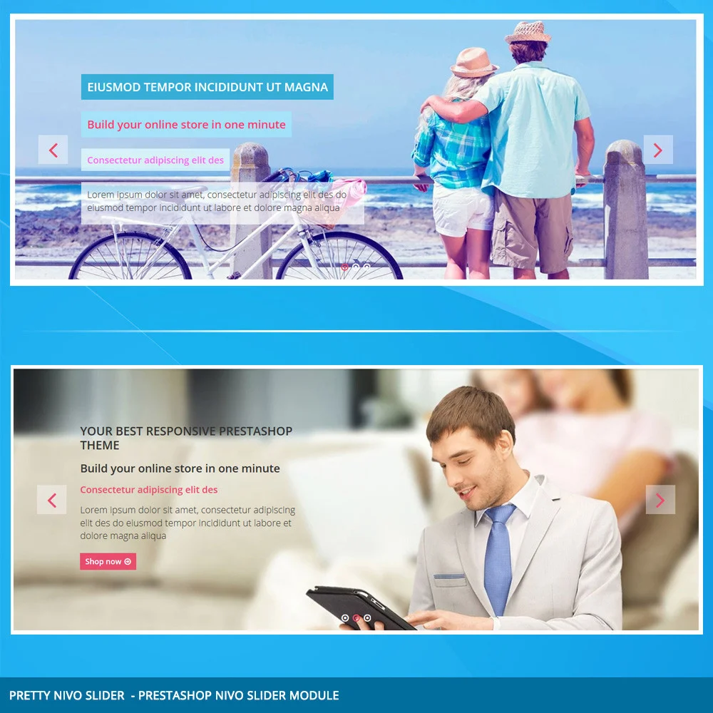 Nivo slider – Prestashop slider free module