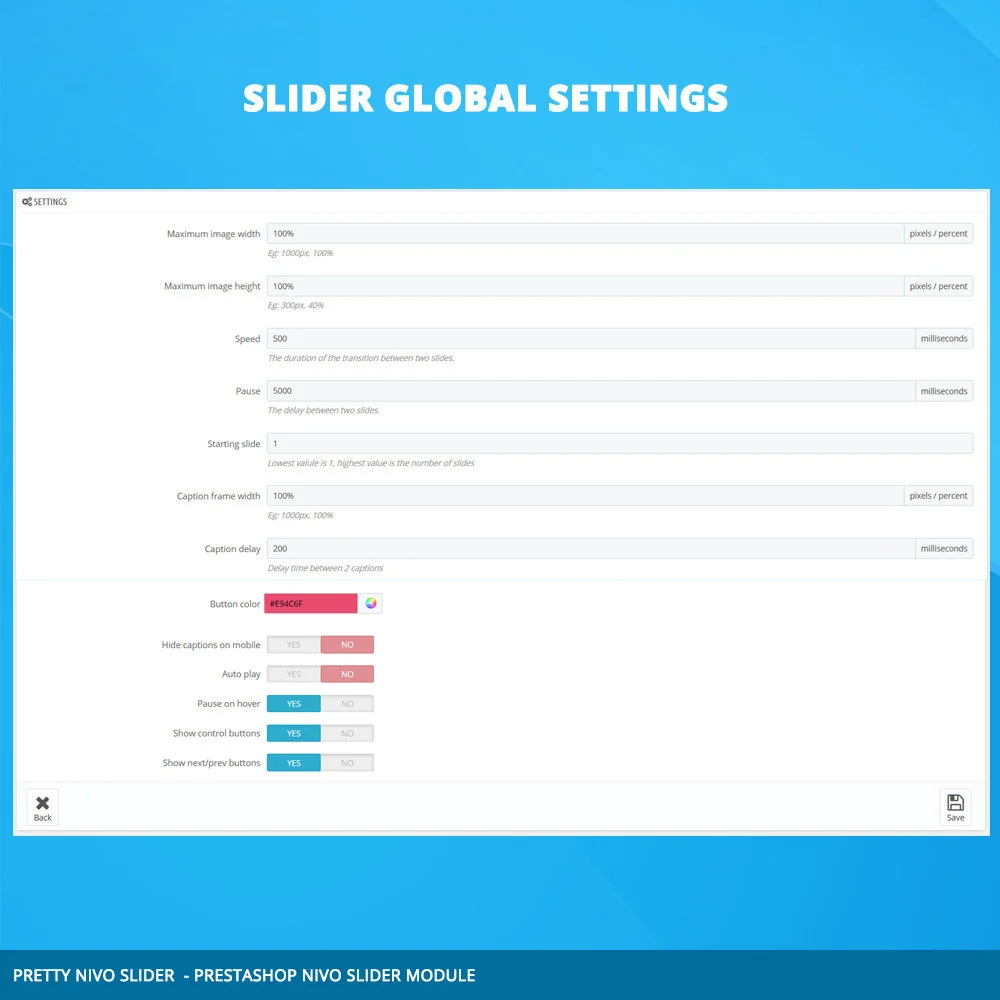 Nivo slider – Prestashop slider free module Nivo slider – Prestashop slider free module