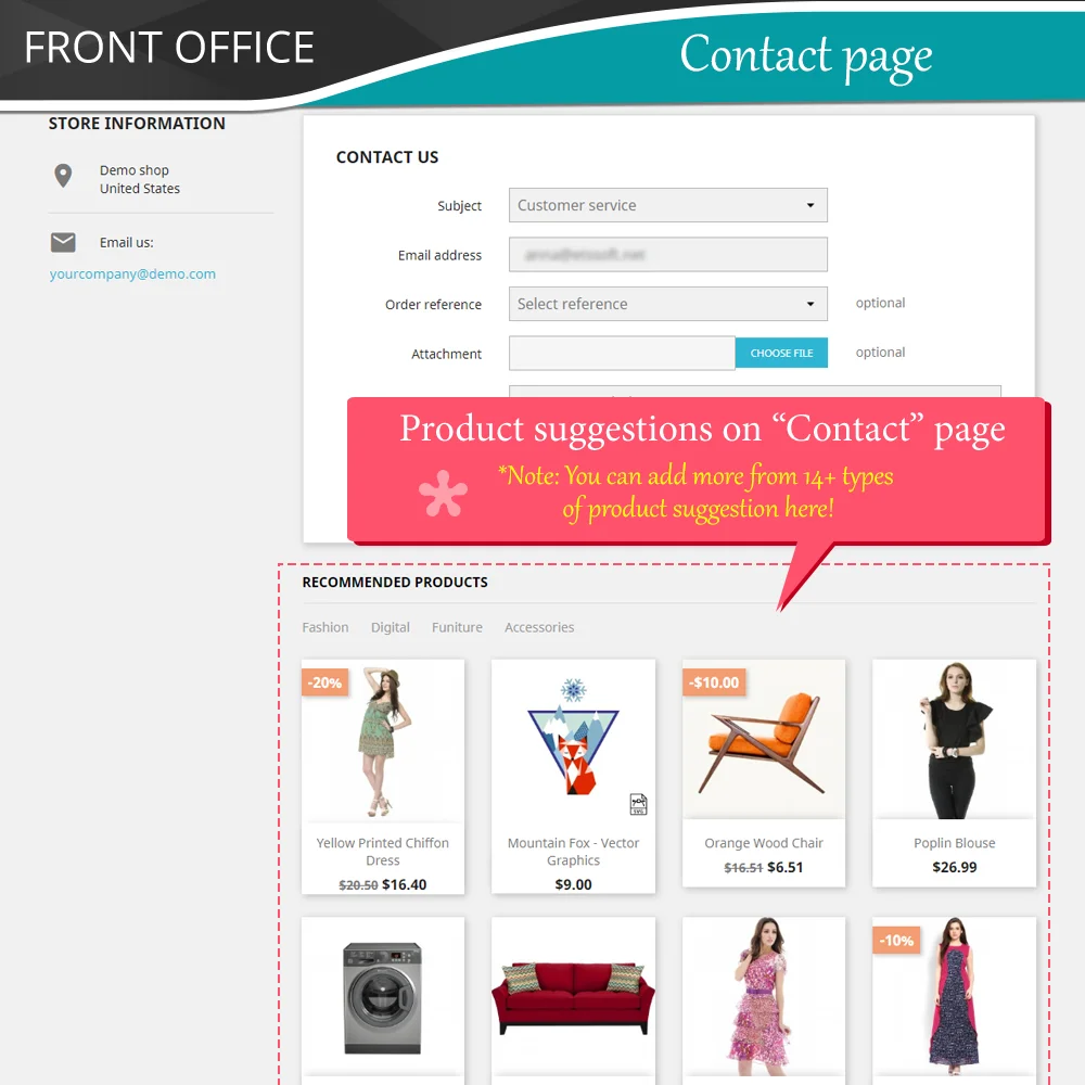 Introduce the Prestashop cross selling module