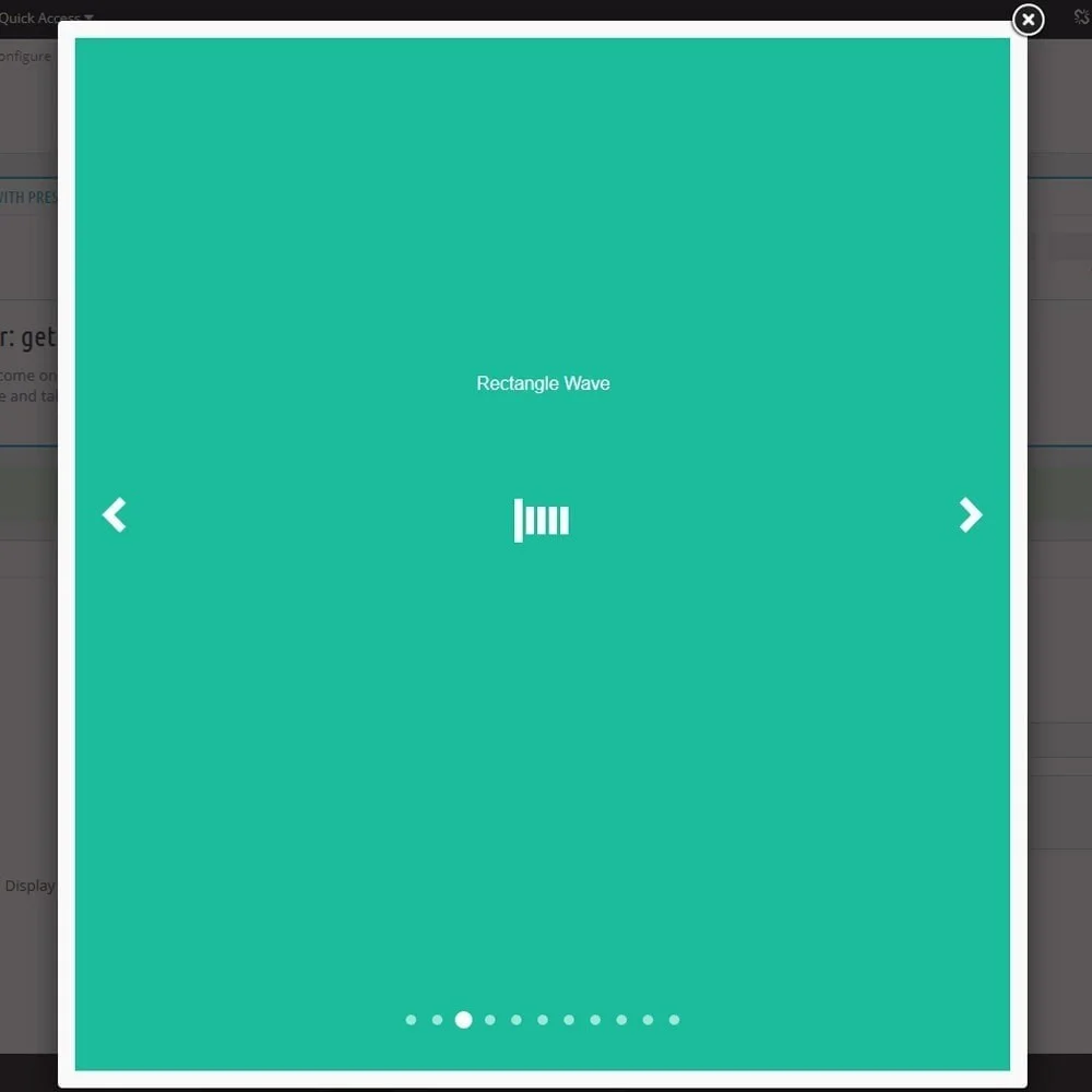 PLEASE WAIT – Loading progress indicator module