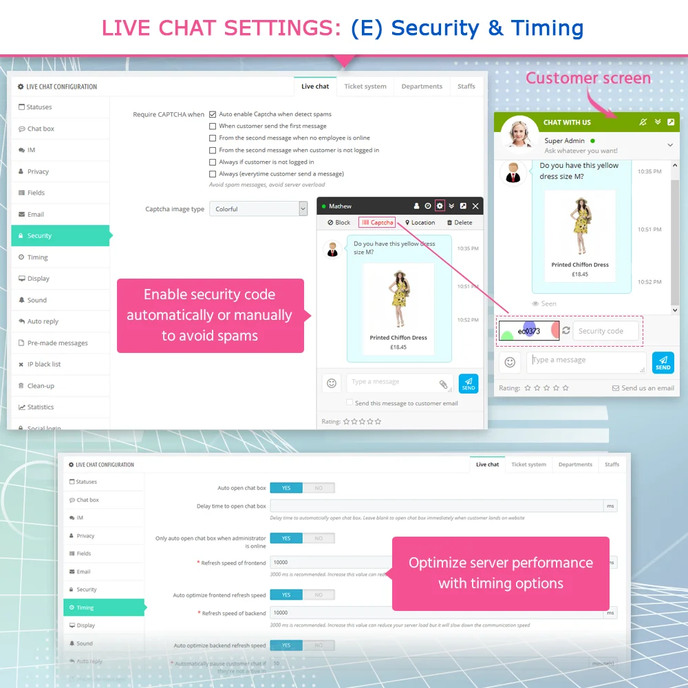 Introduce PrestaShop live chat module