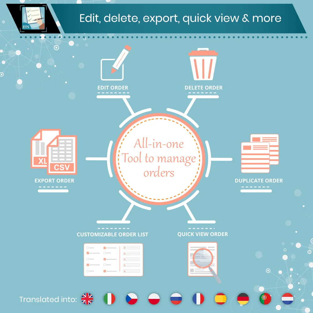 Introduce PrestaShop export orders module