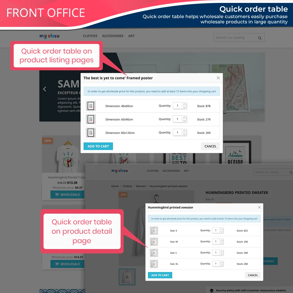Introduce PrestaShop wholesale module