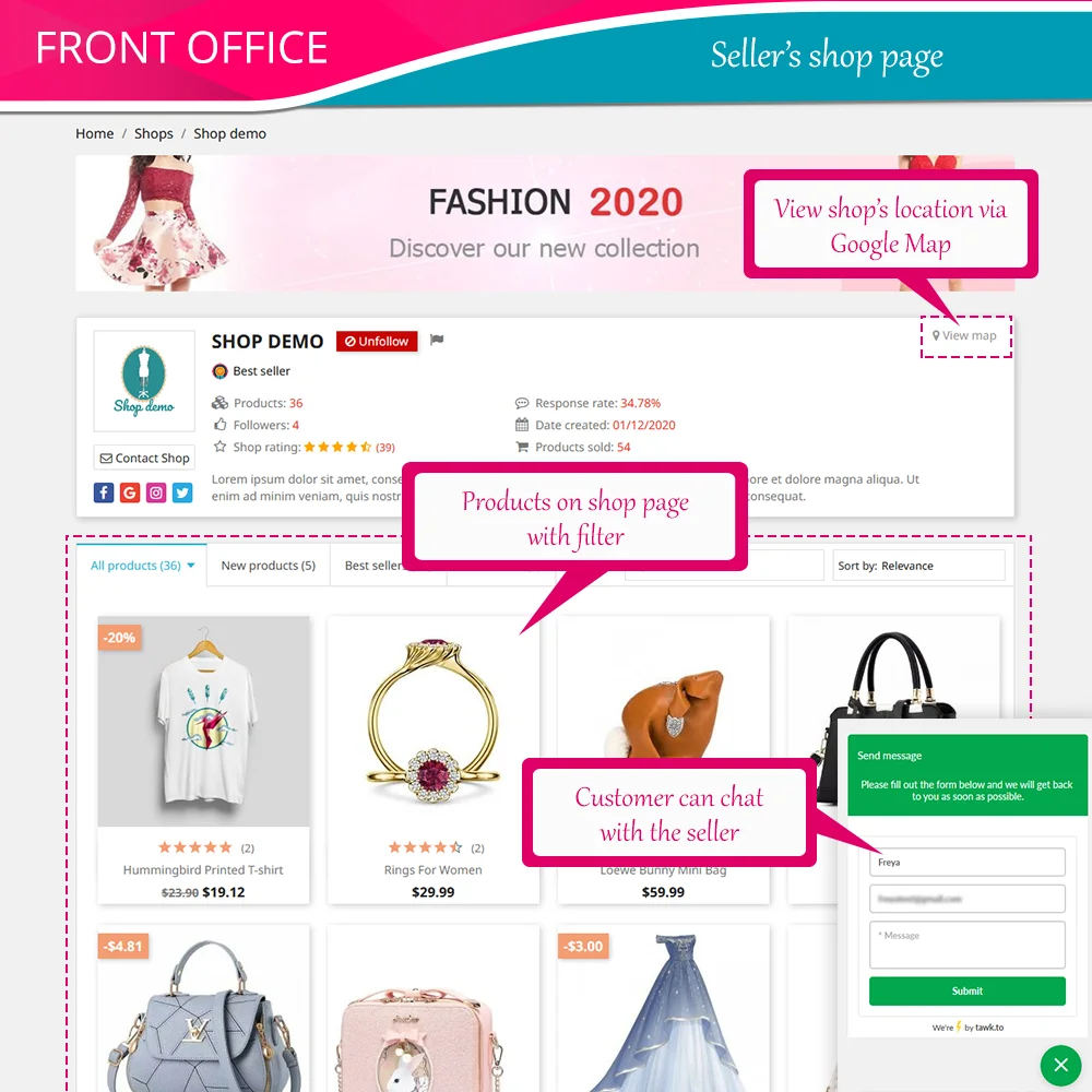 Introduce the Prestashop marketplace module