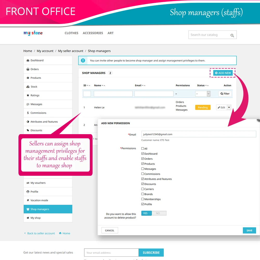 Introduce the Prestashop marketplace module