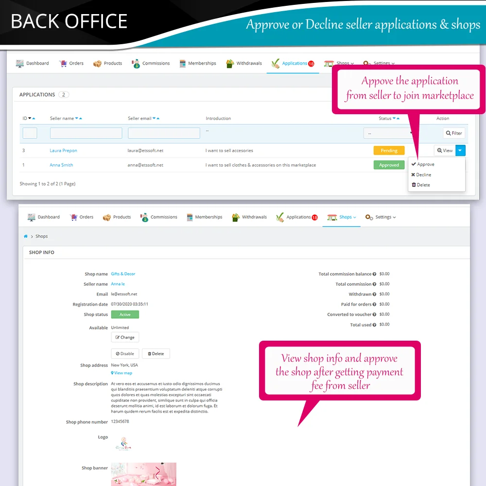 Introduce the Prestashop marketplace module