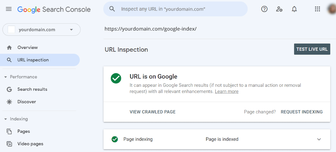 submit website to the Google Search Console