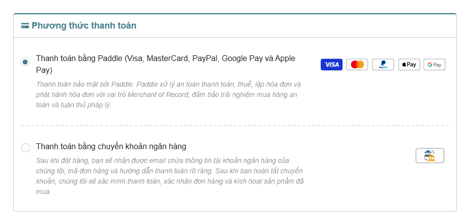 PrestaHero payment method