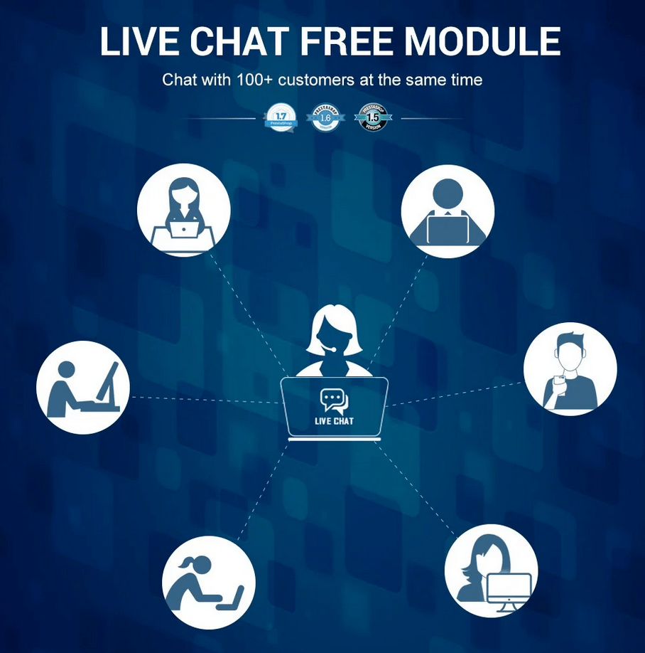 live chat free module