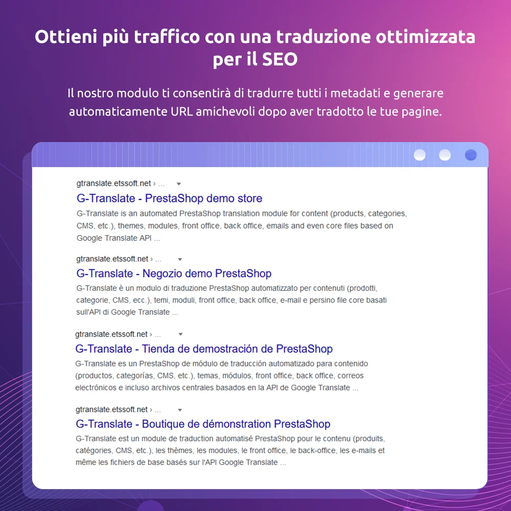 Ottieni più traffico con una traduzione ottimizzata per il SEO