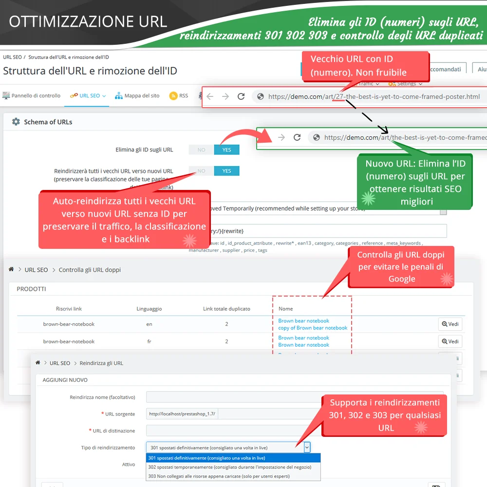 Presentazione di "SEO Audit" - un modulo Prestashop SEO completo di tutto per il SEO