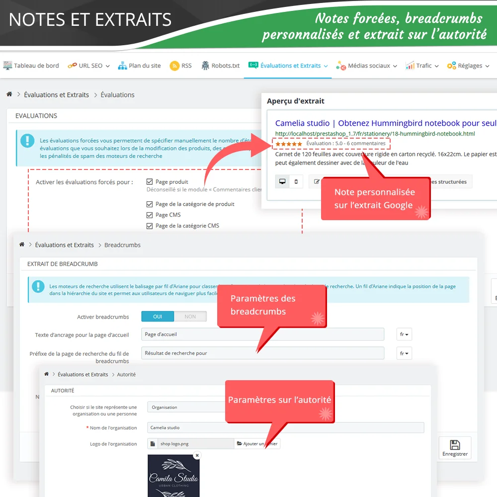 Présentation de "SEO Audit" - un module Prestashop SEO comprenant tout pour le référencement