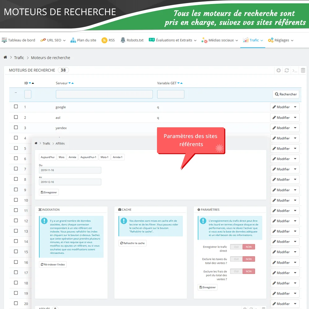 Présentation de "SEO Audit" - un module Prestashop SEO comprenant tout pour le référencement