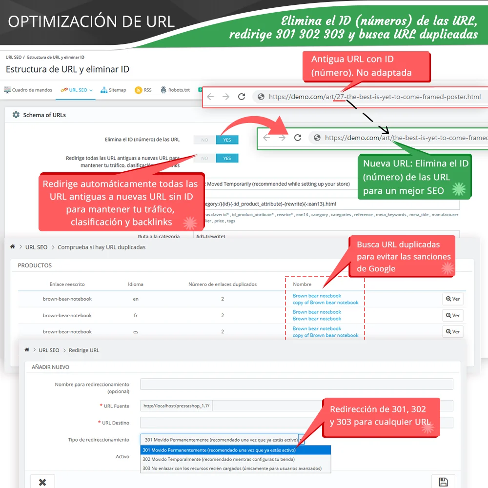 Presentación de "SEO Audit" - un módulo Prestashop SEO que incluye todo para SEO