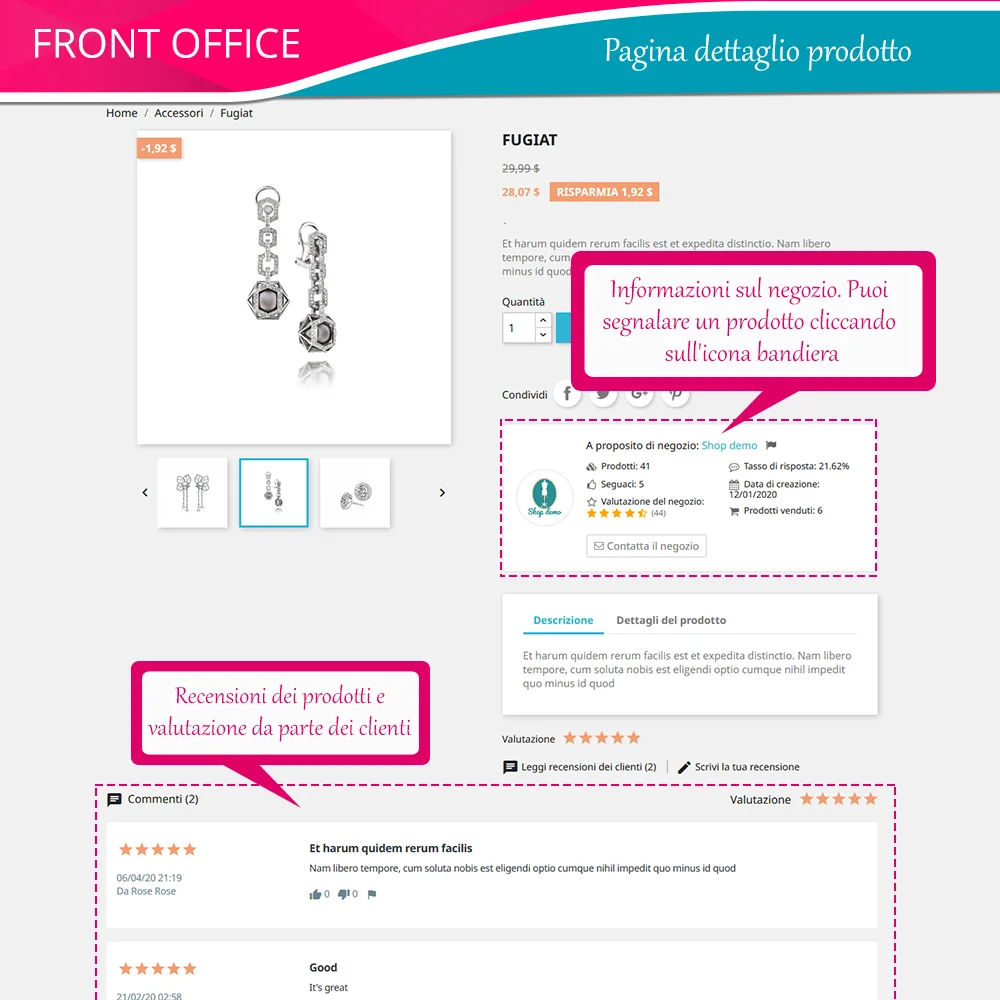 Presentazione del modulo di marketplace PrestaShop