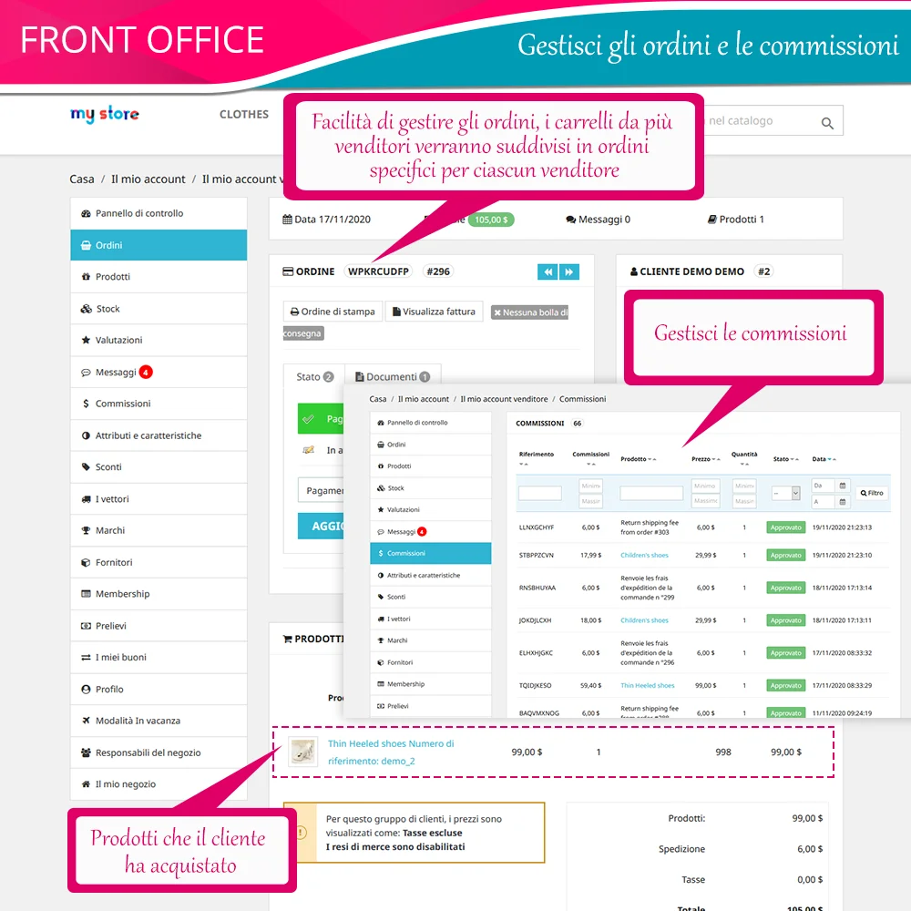 Presentazione del modulo di marketplace PrestaShop