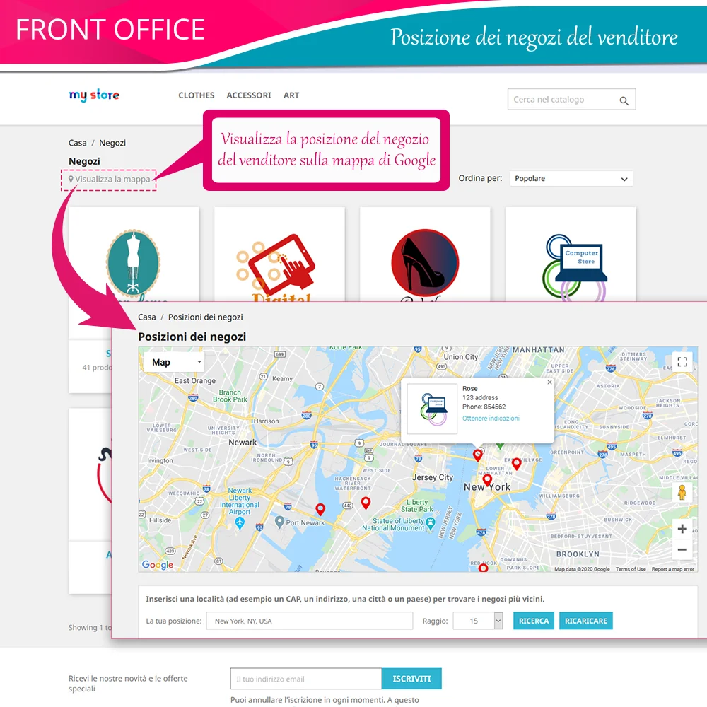 Presentazione del modulo di marketplace PrestaShop