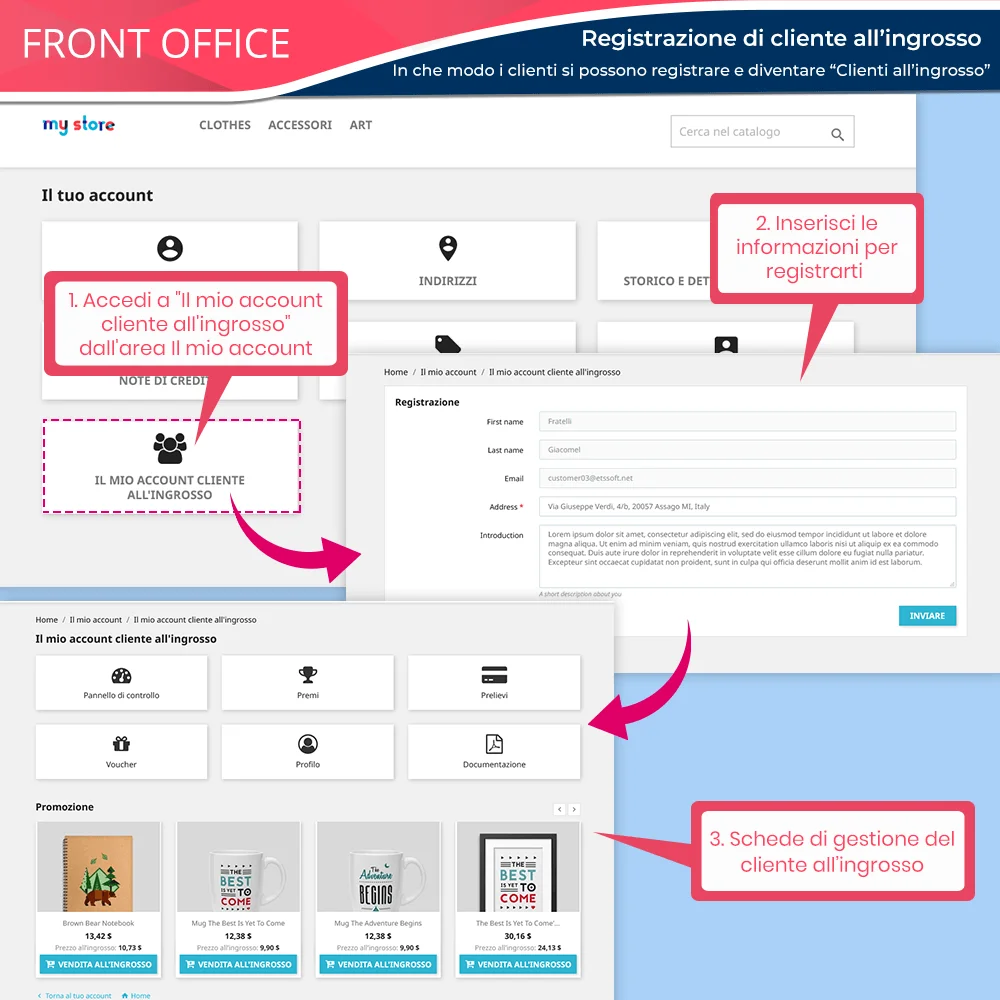 Presentazione del modulo all'ingrosso di PrestaShop