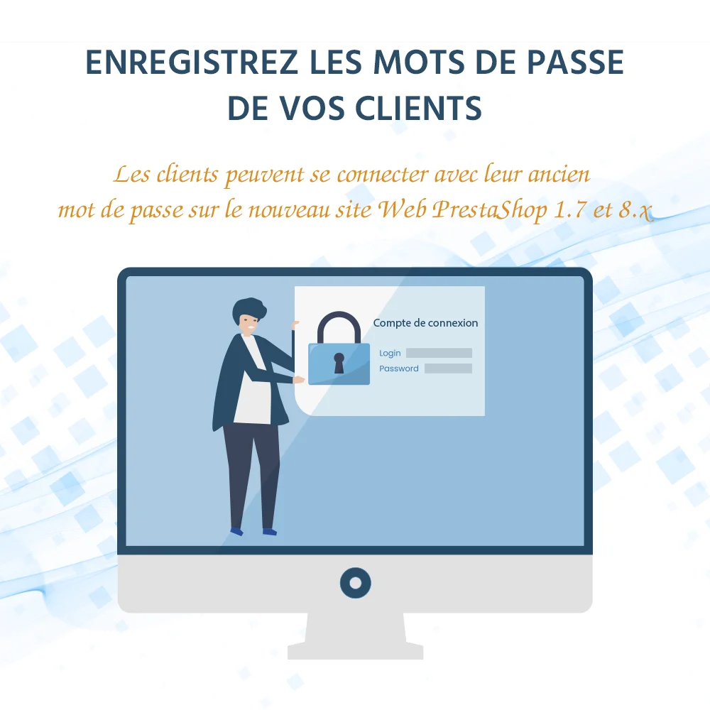 Présentez 1 Clic pour migrer ou mettre à jour - un outil pour migrer PrestaShop 1.7 vers 8