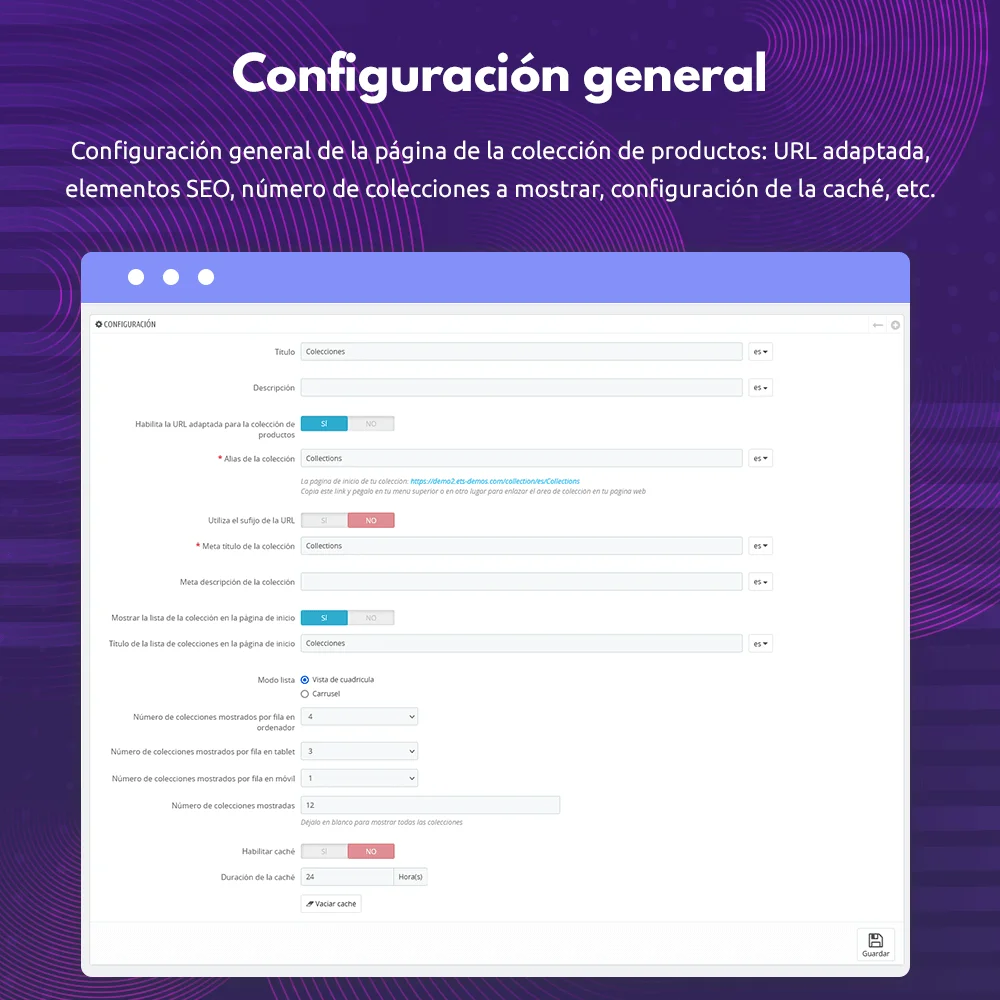 Cree un número ilimitado de colecciones de productos con el módulo de exhibición de productos de PrestaShop