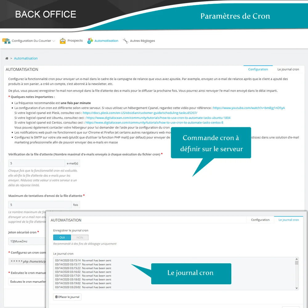 Configuration Cronjob