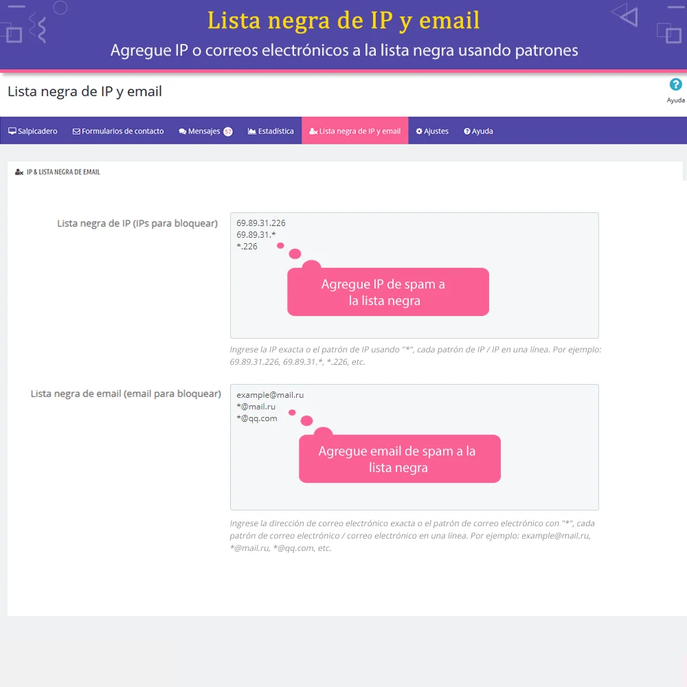 Presentación del módulo de formulario de contacto de PrestaShop