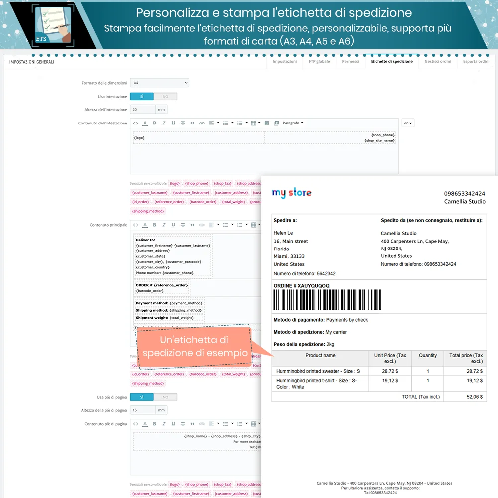 Presentiamo il modulo esporta ordini PrestaShop