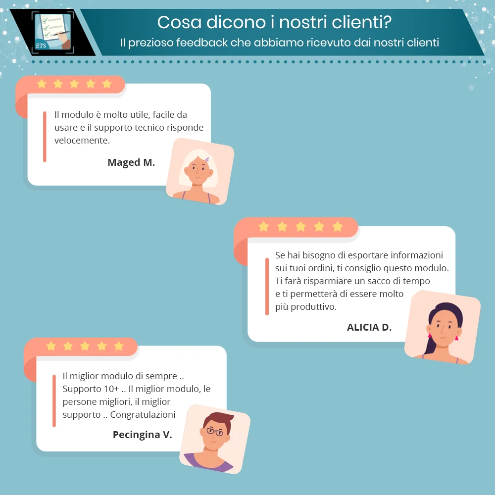 Presentiamo il modulo esporta ordini PrestaShop