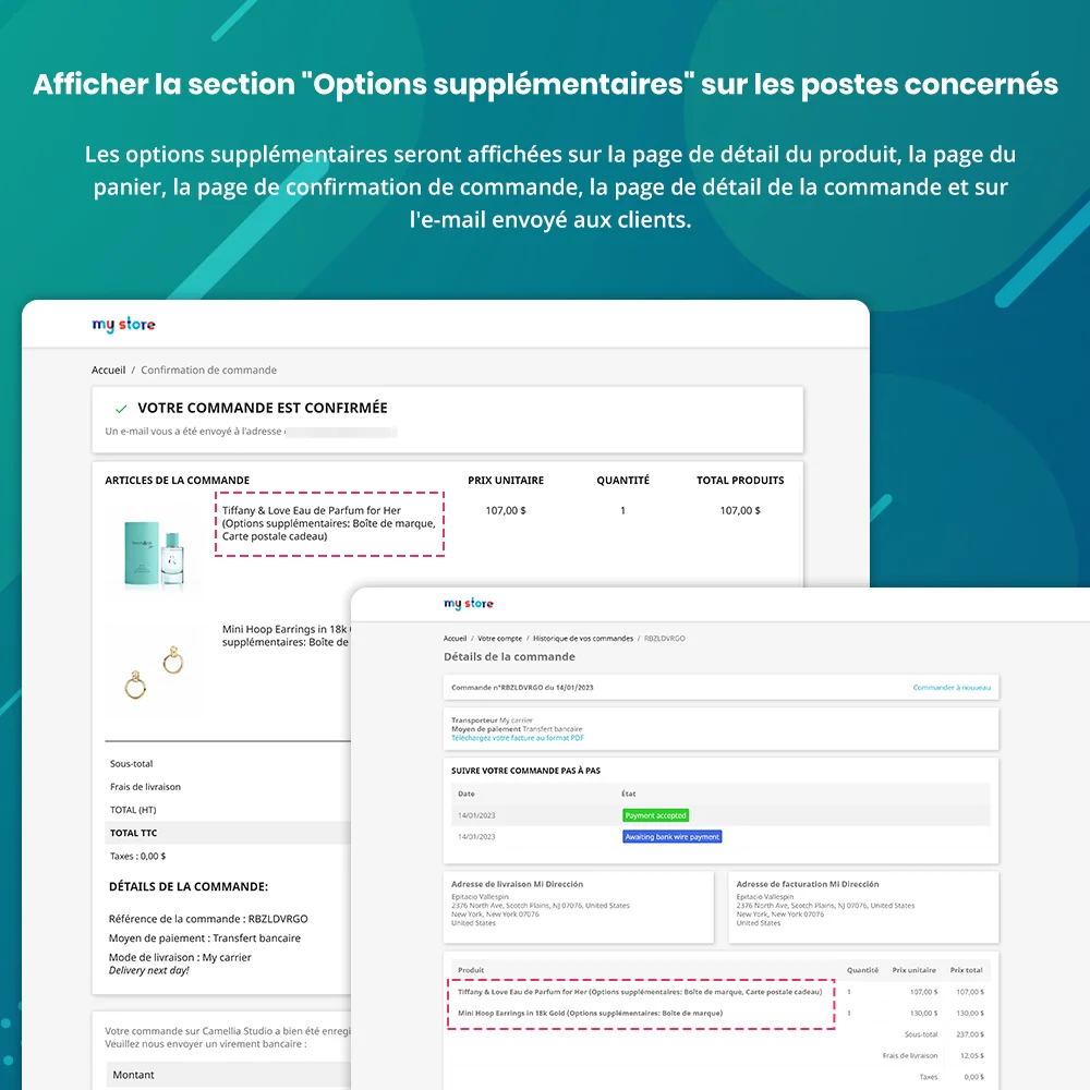 Présenter le module d'options de produits PrestaShop