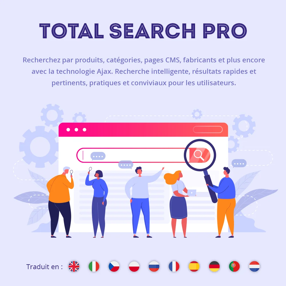 Présenter le module de recherche PrestaShop