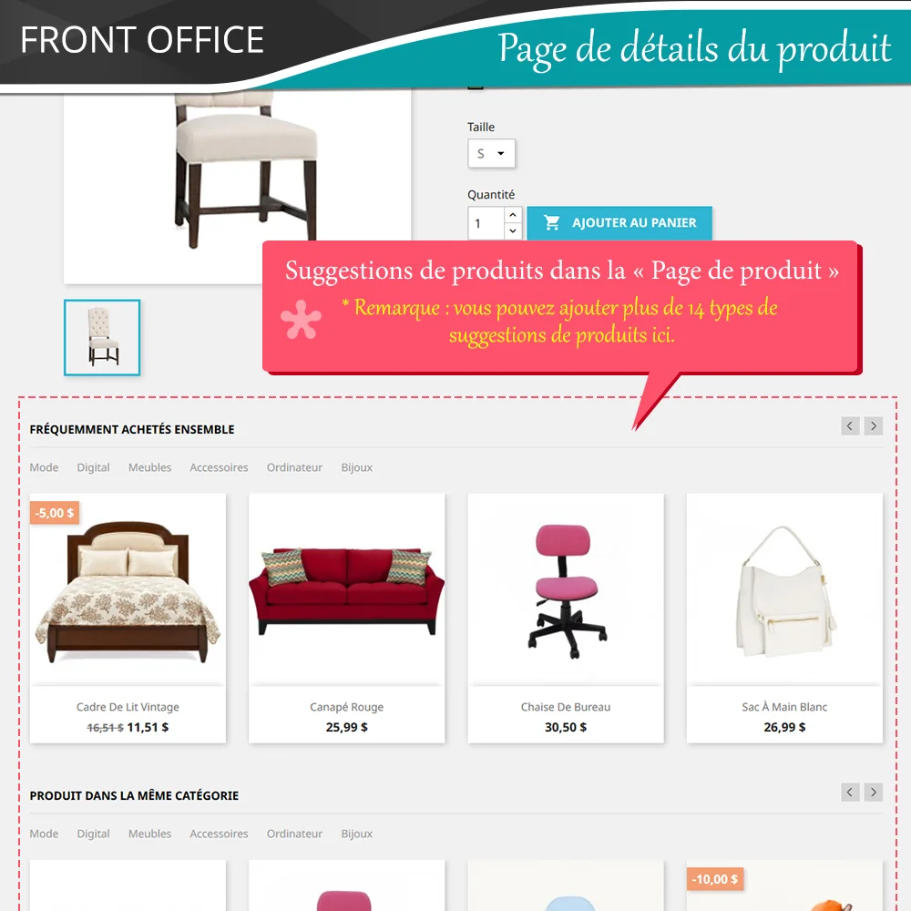 Présentez le module de vente croisée PrestaShop