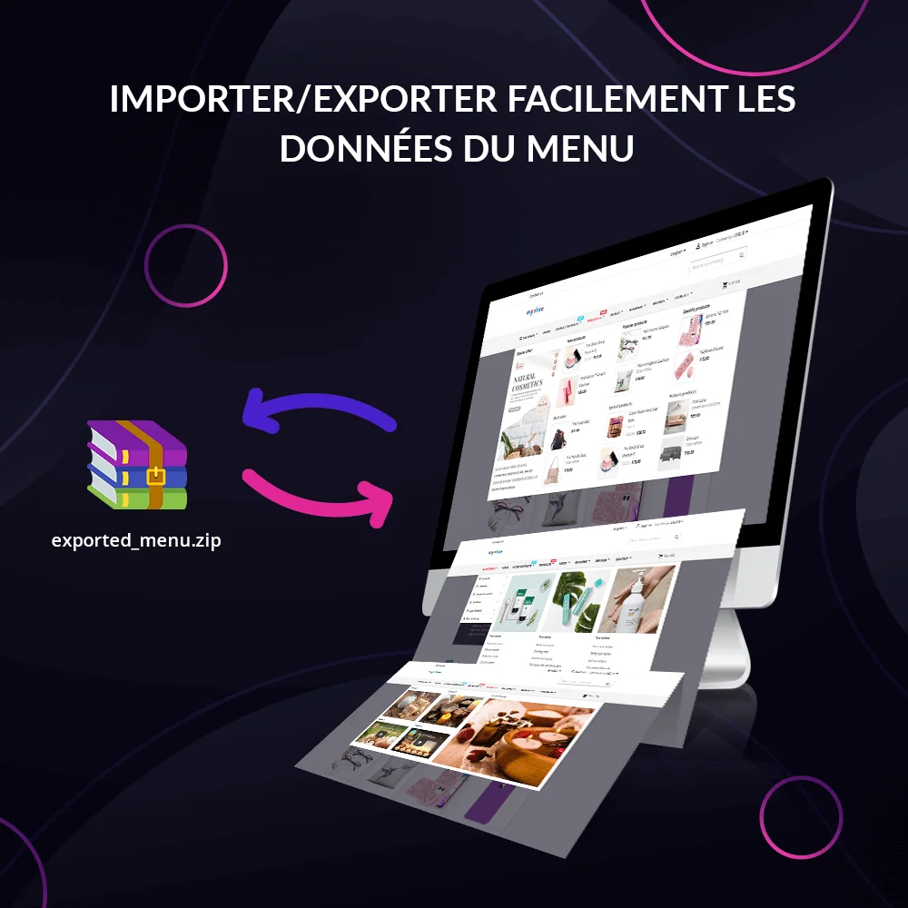 Présentation du module méga menu PrestaShop