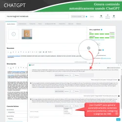 Generación automática de contenido utilizando ChatGPT