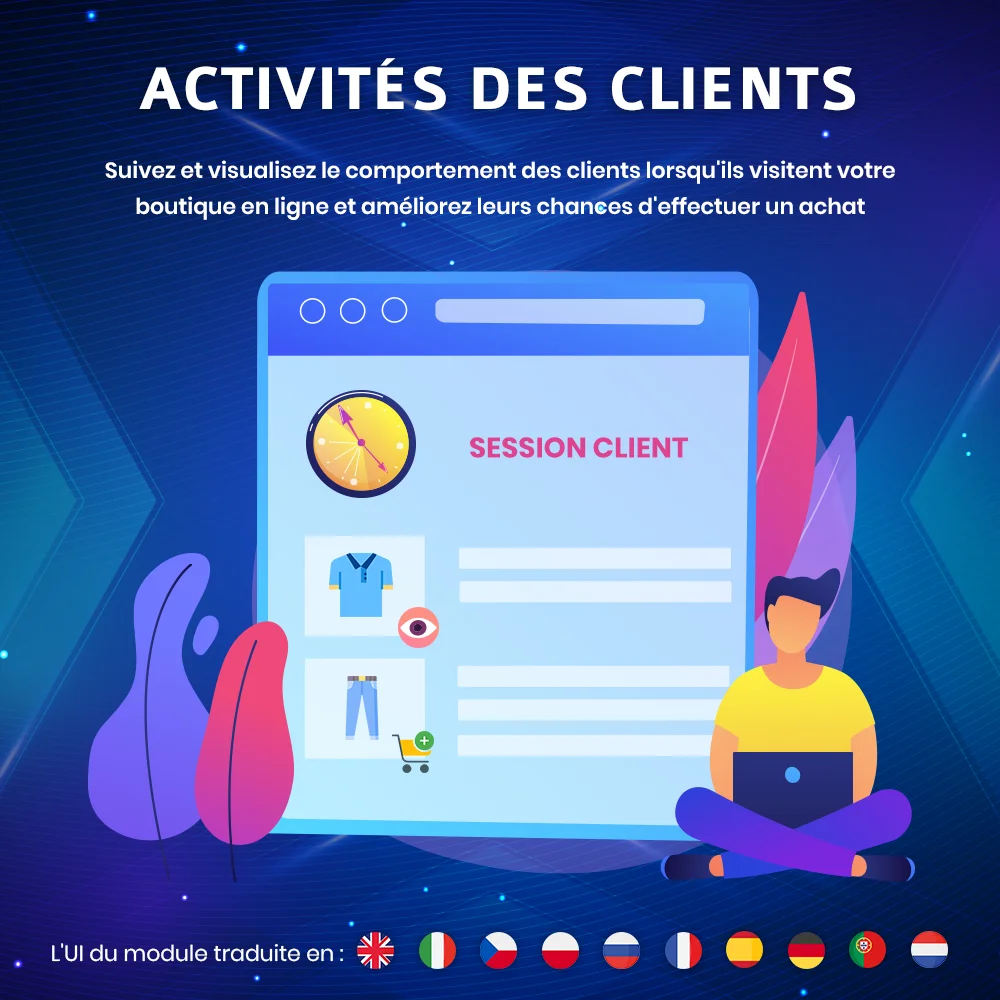 Introduce PrestaShop customer tracking module
