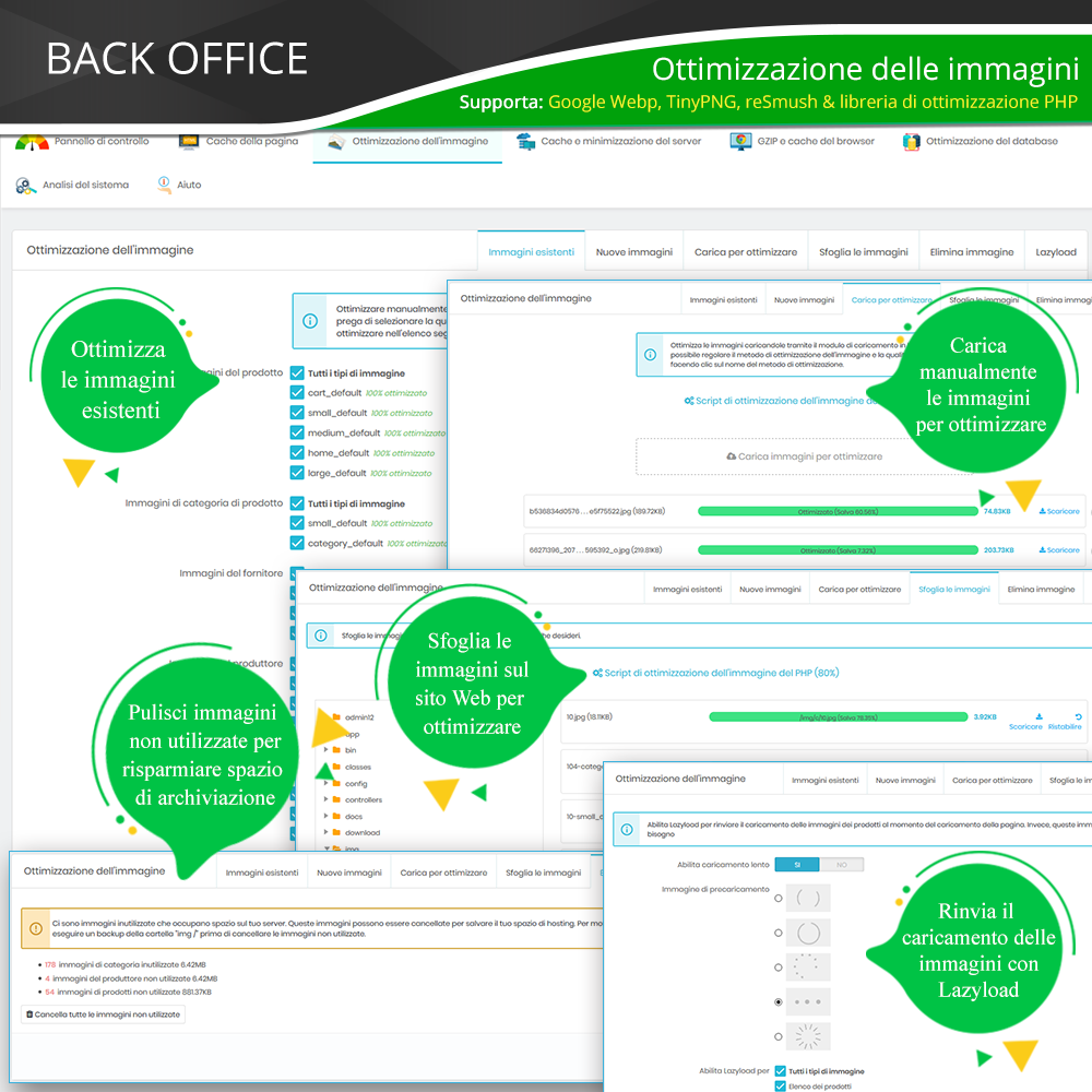 Presenta il modulo di ottimizzazione della velocità di PrestaShop