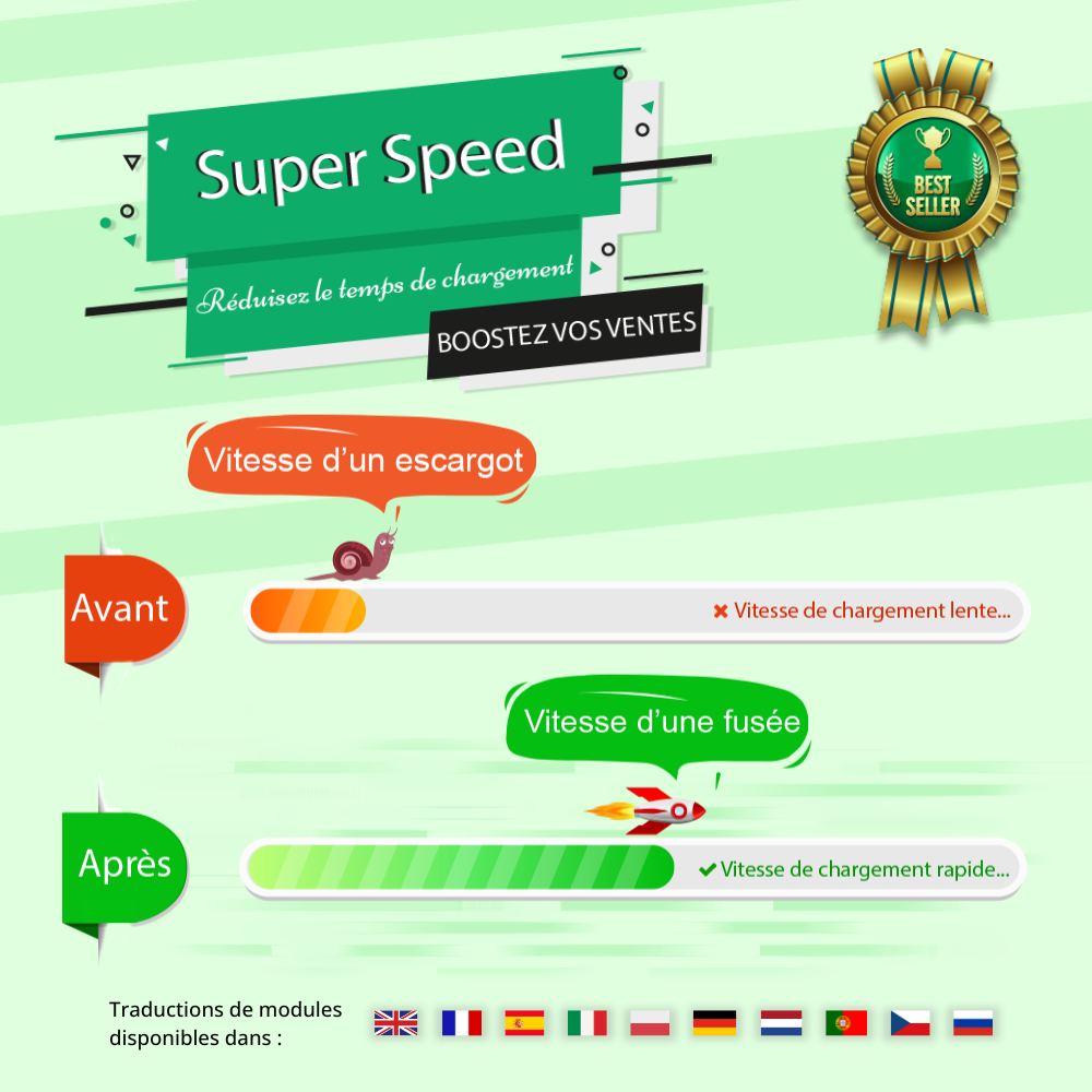 Présenter le module d'optimisation de la vitesse de PrestaShop