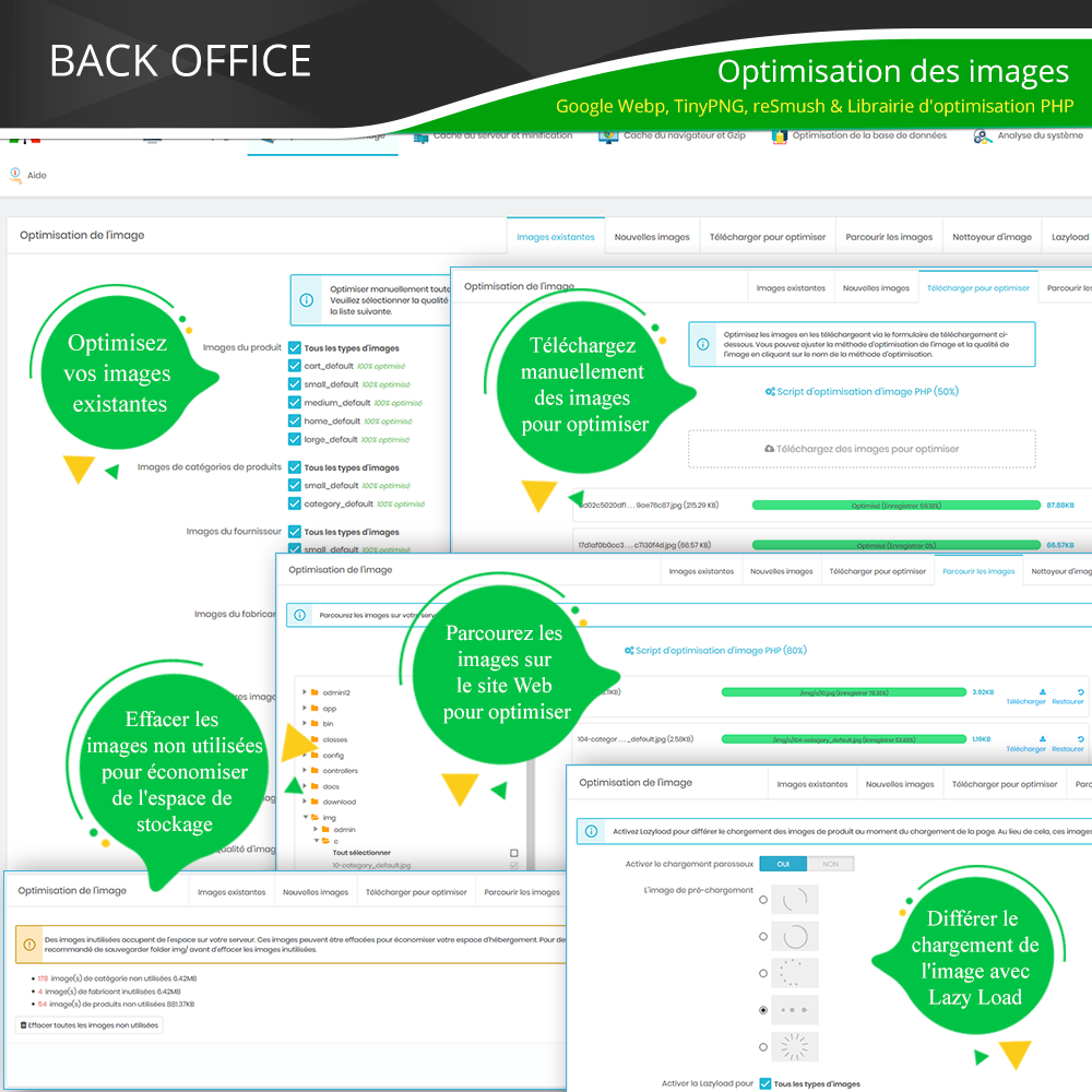 Présenter le module d'optimisation de la vitesse de PrestaShop