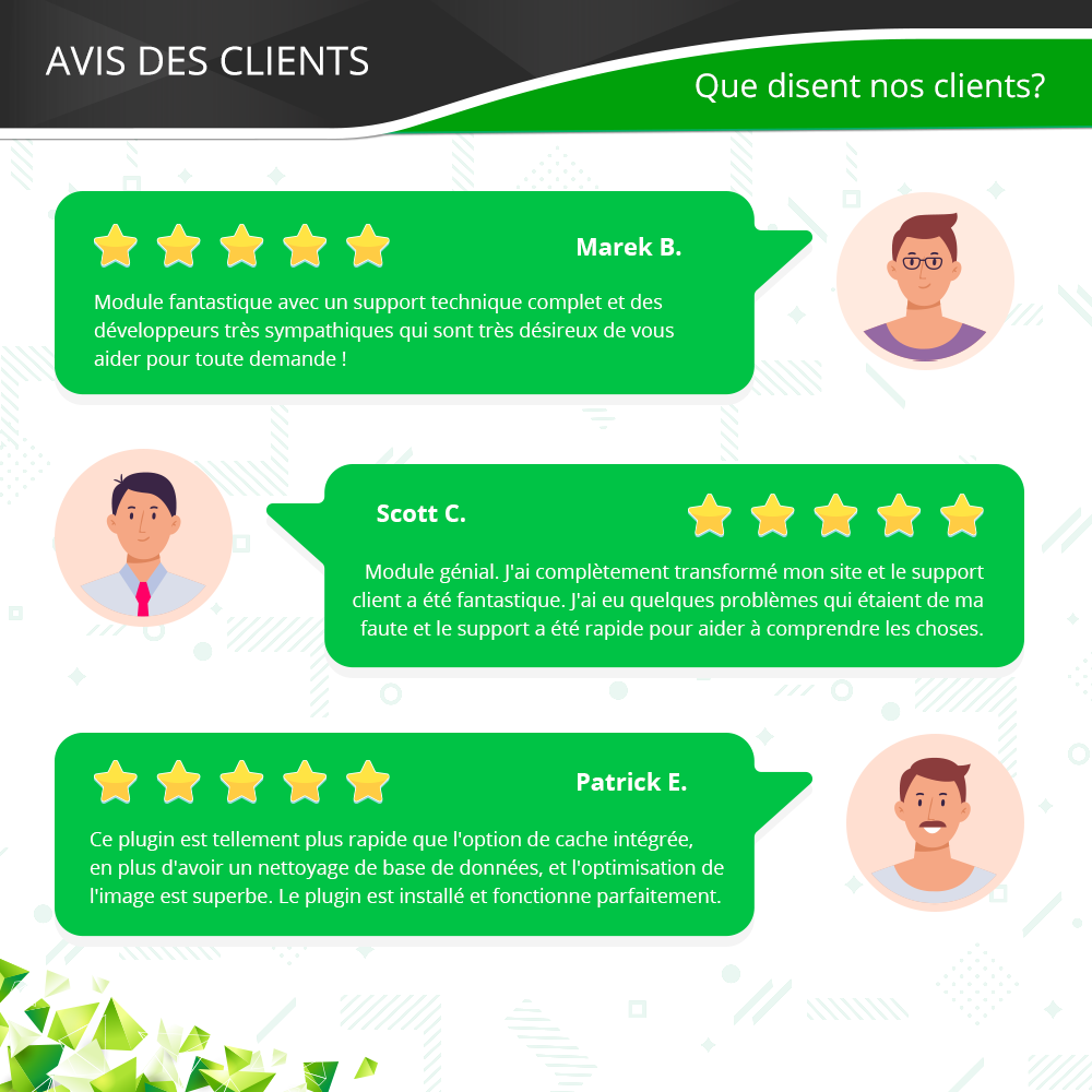 Présenter le module d'optimisation de la vitesse de PrestaShop